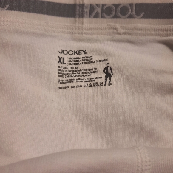 NWOT Jockey 3pc Size XL Men's Staycool Boxer Briefs - Picture 3 of 3
